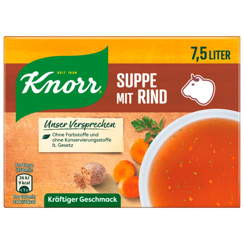 Knorr Suppe mit Rind 7,5l